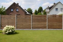SELECT Rhombuszaun, braun 180x180 cm