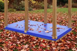 ACTIVE Abdeckplane blau für Sandkasten Turm+Anbau 98x171 cm