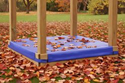 ACTIVE Abdeckplane blau für Sandkasten Turm 98x98 cm