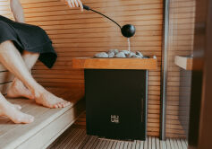 Saunaofen HUUM CORE WALL BLACK 9 kW