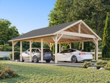 Palmako Doppelcarport ROBERT 40,6 m²  555x732 cm,...