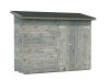 Palmako Gerätehaus Anbauschuppen LEIF 2,2 m², 16 mm, 234x95 cm, inkl. Fußboden, transparent imprägniert
