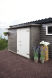 Palmako Gerätehaus Anbauschuppen LEIF 2,2 m², 16 mm, 234x95 cm, inkl. Fußboden, transparent imprägniert