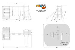 ACTIVE Spielturm Piccoo Pro 447x291x220 cm