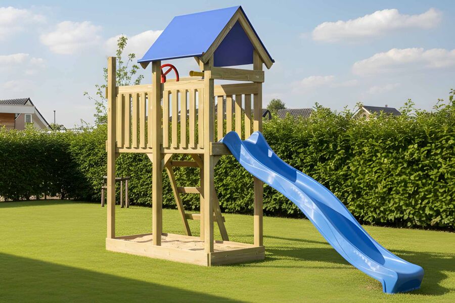 ACTIVE Spielturm Movoo 136x334x258 cm