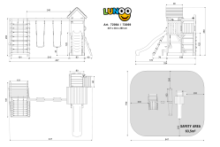 ACTIVE Spielturm Lunoo Pro 447x334x258 cm