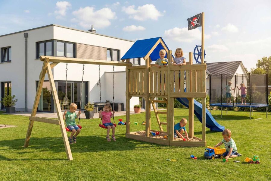 ACTIVE Spielturm Oceanoo Play 484x301x258 cm