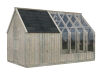 Palmako Geräteraum für Glashaus EMILIA 4,0 m²  240x187 cm  (nur passend für Emilia 5,4 + 8,2), imprägniert + lackiert