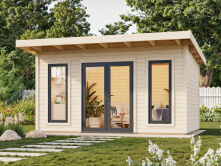 Palmako Gartenhaus AURELIA 12,7 m² - 446x300cm, 44...
