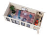 Palmako Gartenhaus AURELIA 19,2 m² - 670x300 cm, 2-Raum, 44 mm, inkl. Boden, Tür- u. Fenster Aluminium, natur + farbig