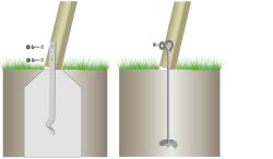 Bodenankerset 4 + 4 für Pceanoo Pro und Maroo Pro