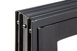 Palmako Gartenhaus SERENA 12,6 m² SET 1 - 420x320cm, 44mm , inkl. Boden, Schiebetür, natur + farbig