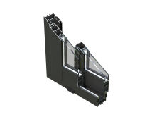 Palmako Gartenhaus SERENA 12,6 m² SET 1 ISO - 420x320cm, 44mm , inkl. Boden, Schiebetür Plus, natur + farbig