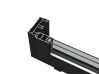 Palmako Gartenhaus SERENA 12,6 m² SET 2 ISO - 420x320cm, 44mm , inkl. Boden, Schiebetür Plus, grau imprägniert