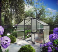 KGT Gewächshaus Modell Orchidee III, anthrazit-grau...