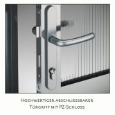 KGT Gewächshaus Modell Lilie IV, moosgrün 2,97 x 4,29 x 2,68 m