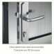 KGT Gewächshaus Modell Linea I, anthrazit-grau 2,33 x 1,10 x 2,02 m