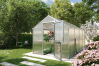 KGT Gewächshaus Modell Iris IV, blank 2,33 x 4,29 x 2,26 m
