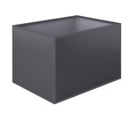 Aluminium-Hochbeet 130, Profilsystem anthrazit-grau