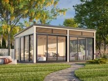 Palmako Gartenhaus Glashaus SAGA 23,3 m² - 582x420...