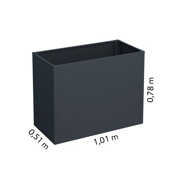 Hochbeet UrbanGrow M 101x51x78 cm
