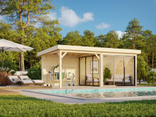 Palmako Pavillon LENNA 16,6 m²  SET 405 / SET 705 -...