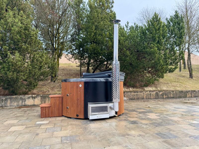 Hot Tub BORA Ø200 cm – Premium Whirlpool für 6 Personen
