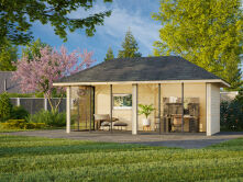 Palmako Pavillon BIANCA 16,6 m²  SET 202 / SET 502...