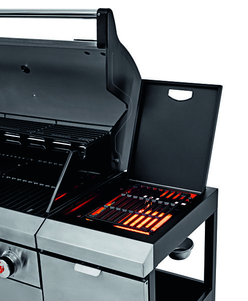 Landmann Gasgrill 6.1 MAXX edelstahl inkl. Grillplatte