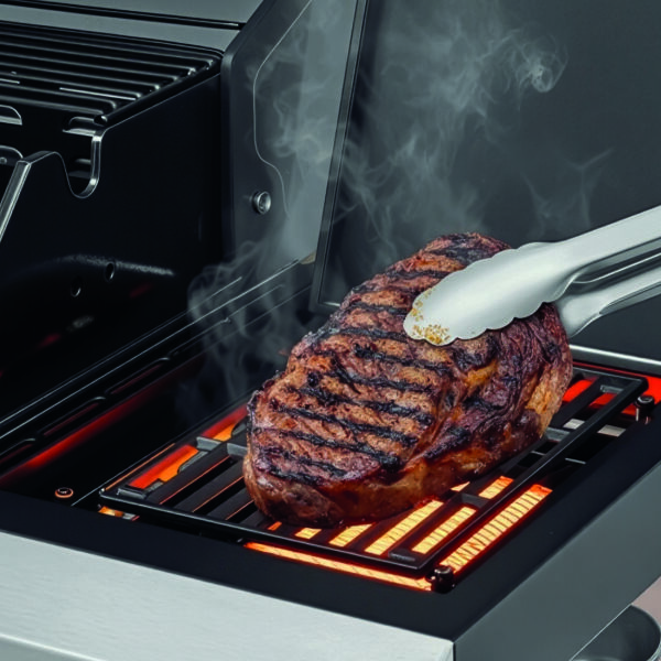 Landmann Gasgrill 6.1 MAXX edelstahl inkl. Grillplatte