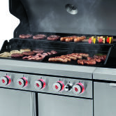 Landmann Gasgrill 6.1 MAXX edelstahl inkl. Grillplatte