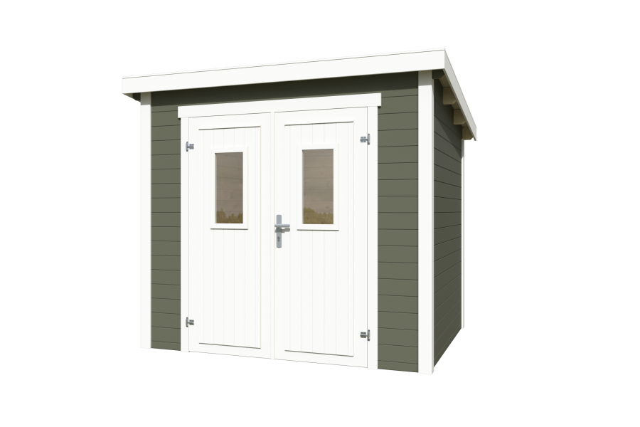 Lasita Maja Gartenhaus ZURI 3 - 230x175 cm, 19 mm, naturbelassen