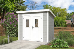 Lasita Maja Gartenhaus ZURI 5 - 250x200 cm, 19 mm, natur...