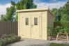 Lasita Maja Gartenhaus ZURI 6 - 250x250 cm, 19 mm, natur + farbig