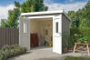 Lasita Maja Gartenhaus ZURI 6 - 250x250 cm, 19 mm, natur + farbig