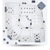 HANSCRAFT® Whirlpool/Jakuzzi OKA 4 ONYX Pearl White/Ecuador - PREMIUM -