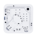 HANSCRAFT® Whirlpool/Jakuzzi HC 3 Pearl White/Nordic gray - PREMIUM -