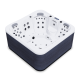 HANSCRAFT® Whirlpool/Jakuzzi HC 3 Pearl White/Dark grey - PREMIUM -