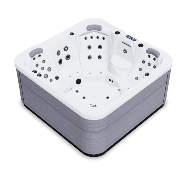 HANSCRAFT® Whirlpool/Jakuzzi HC 3 Serling silver/Nordic grey - PREMIUM -