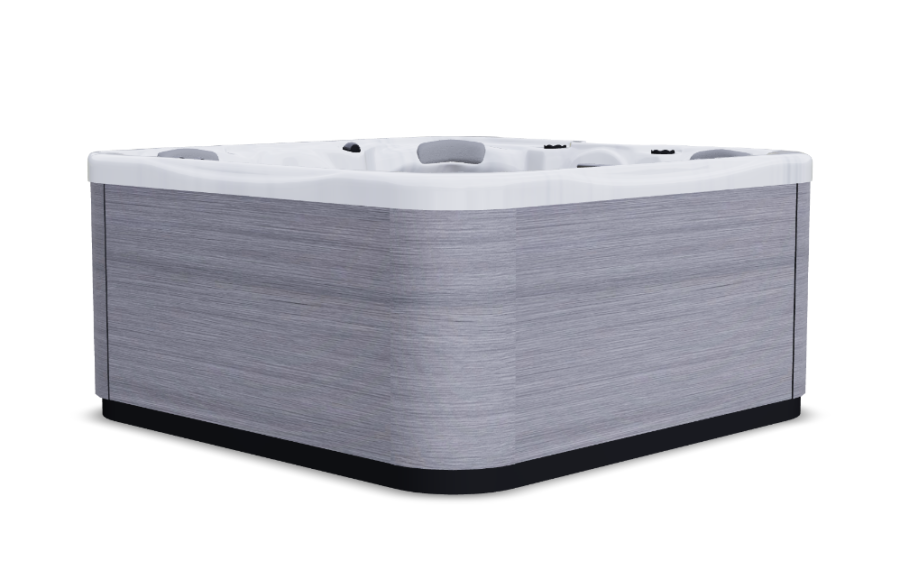 HANSCRAFT® Whirlpool/Jakuzzi PPHC 3 (Plug&Play) Sterling silver/Nordic grey - PREMIUM -
