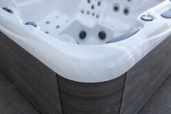 HANSCRAFT® Whirlpool/Jakuzzi PPHC 3 (Plug&Play) Sterling silver/Nordic grey - PREMIUM -