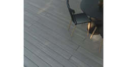 BPC Terrassendiele ECO-CAP 20x136x4000 mm, Massivdiele/Vollprofil Oberfläche glatt/Holzstruktur, co-extrudiert