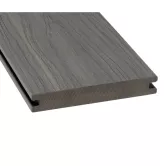 BPC Terrassendiele ECO-CAP 20x136x4000 mm, Massivdiele/Vollprofil Oberfläche glatt/Holzstruktur, co-extrudiert