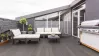 BPC Terrassendiele ECO-CAP 20x136x4000 mm, Massivdiele/Vollprofil Oberfläche glatt/Holzstruktur, co-extrudiert