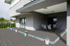 BPC Terrassendiele ECO-CAP 20x136x4000 mm, Massivdiele/Vollprofil Oberfläche glatt/Holzstruktur, co-extrudiert