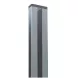 Dekker Wandprofil / Startprofil für Modular EVO / Mix&Match 2,5x6,8x200 cm, anodisiert-silber