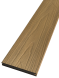 BPC Terrassendiele NOVADECK MASTER 20x190x5000 mm, beige, Massivdiele/Vollprofil Oberfläche beidseitig Holzstruktur, co-extrudiert