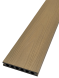 BPC Terrassendiele NOVADECK SOLID 22,5x138x4000 mm, beige, Rundhohlkammer, Oberfläche beidseitig Holzstruktur, co-extrudiert