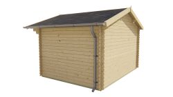 Tuindeco Gartenhaus Mimir 290 x 380 / 28mm natur oder...