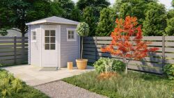 Tuindeco Gartenhaus Petra 200 x 200 / 28mm natur oder imprägniert